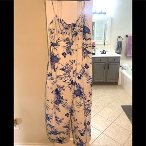 Floral jumpsuit- bachelorette party must have.